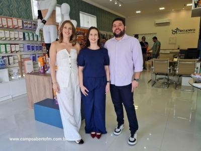 Inaugurou neste sÃ¡bado em Laranjeiras do Sul a Recupera Ortopedia e Bem Estar